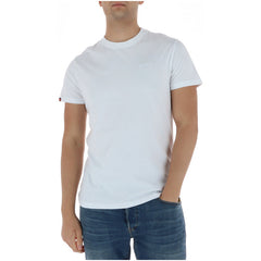 Image 4 : T-shirt Superdry homme noir, vue de dos porté — Delvale