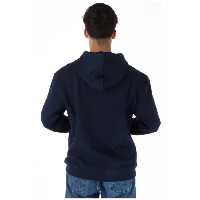 Sweat capuche homme bleu marine North Sails coton polyester vue dos — Delvale
