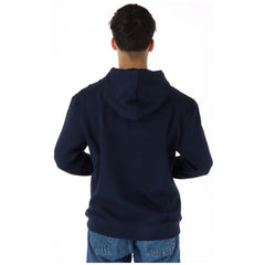 Sweat capuche homme bleu marine North Sails coton polyester vue dos — Delvale