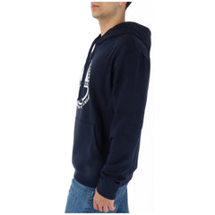 Sweat capuche homme bleu marine North Sails coupe droite logo nautique profil — Delvale