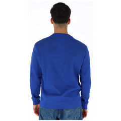 Sweat col rond homme bleu roi North Sails coton polyester coupe droite dos — Delvale