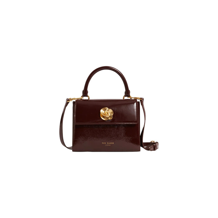 Image 1 : Sac à main Ted Baker bordeaux avec bandoulière ajustable pour femme — Delvale