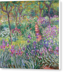The Artist's Garden in Giverny - Canvas Print
