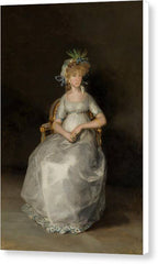 The Countess of Chinchon - Canvas Print