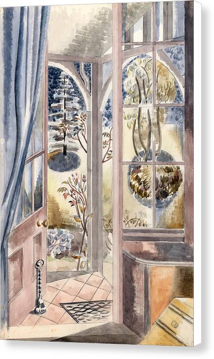 The Door to a Garden - Canvas Print