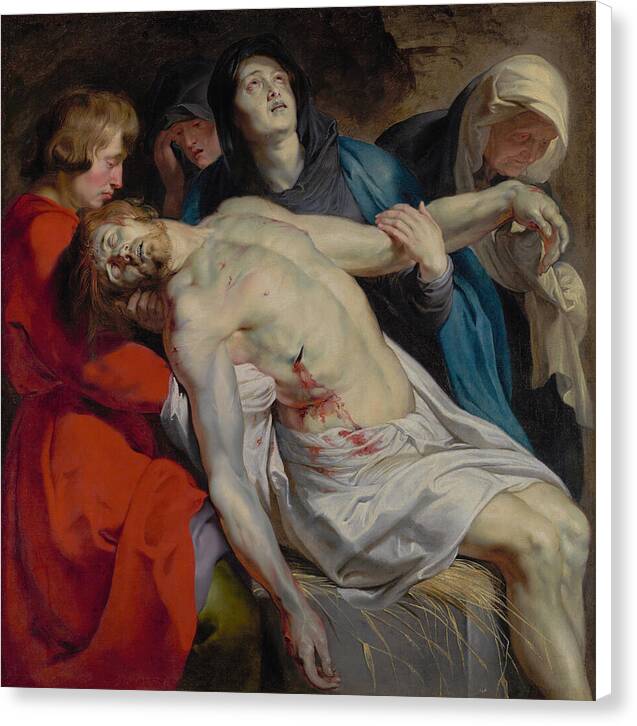 The Entombment - Canvas Print