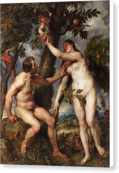 The Fall of Man - Canvas Print