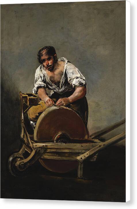 The Knifegrinder - Canvas Print