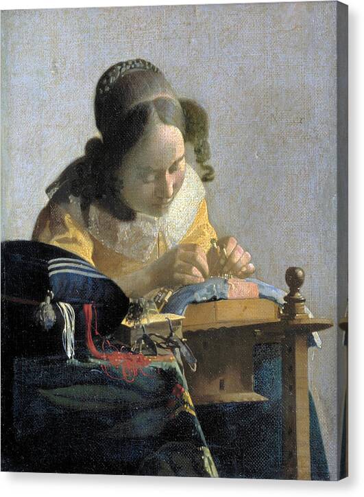 The Lacemaker - Canvas Print