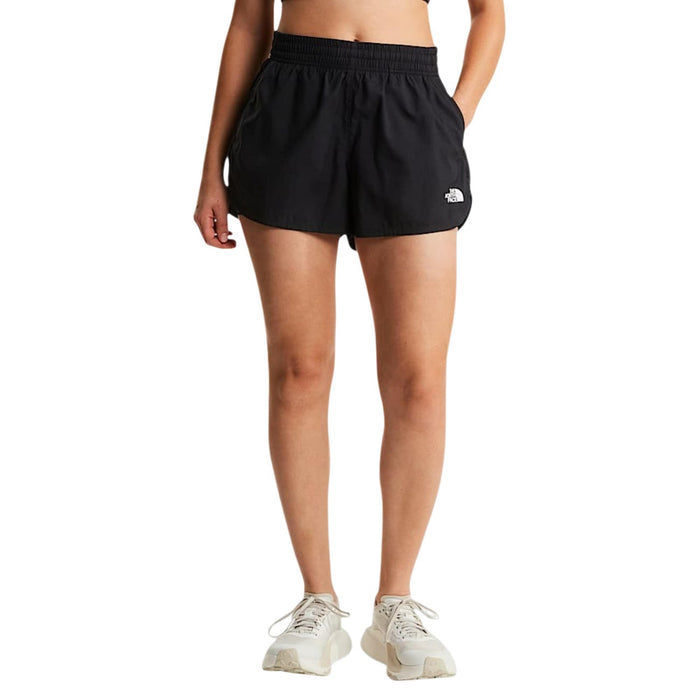 Image 1 : Short femme noir The North Face Active en matière stretch, coupe moderne — delvale