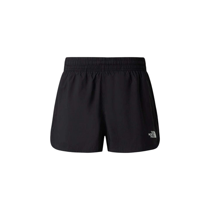 Image 2 : Détail du short The North Face Active noir femme, matière technique stretch — delvale