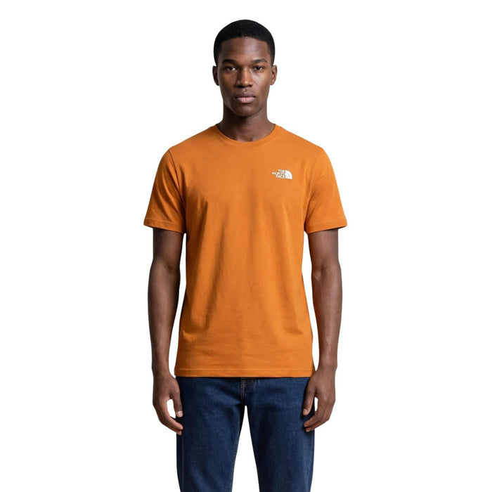 Image 6 : T-shirt The North Face homme blanc vue dos ou détail tissu coton polyester — Delvale