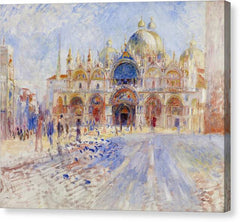 The Piazza San Marco, Venice - Canvas Print