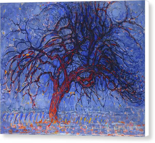 The Red Tree - Canvas Print