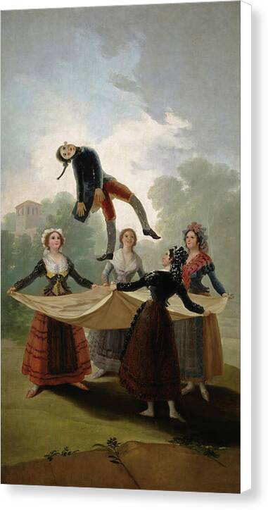 The Straw Manikin - Canvas Print