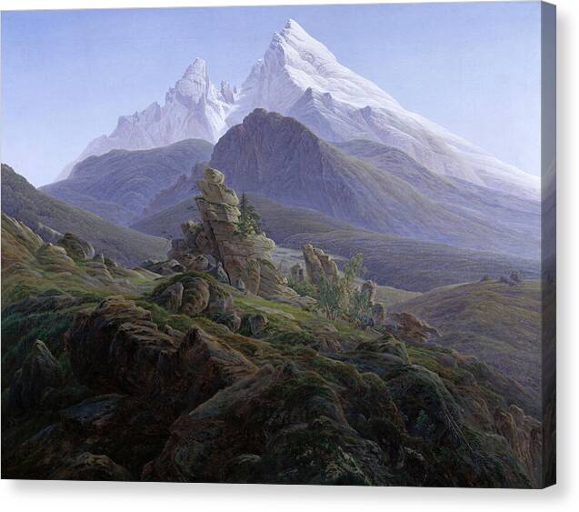 The Watzmann - Canvas Print
