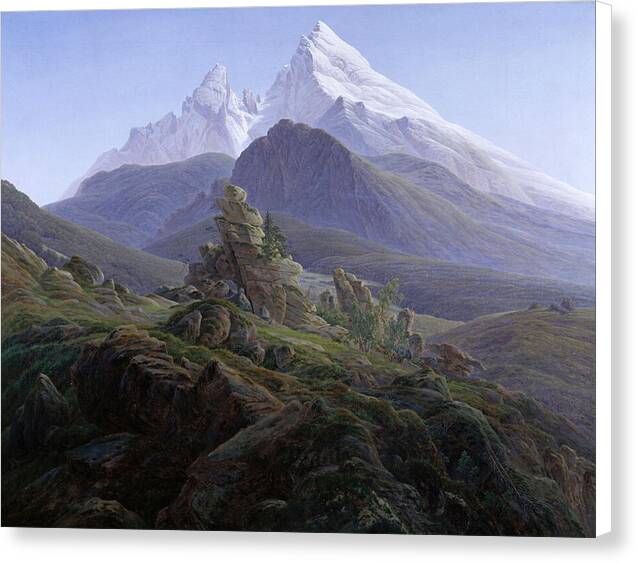 The Watzmann - Canvas Print