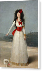 The White Duchess - Canvas Print