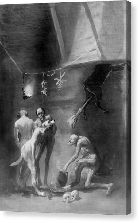 The Witches' Kitchen - Canvas Print