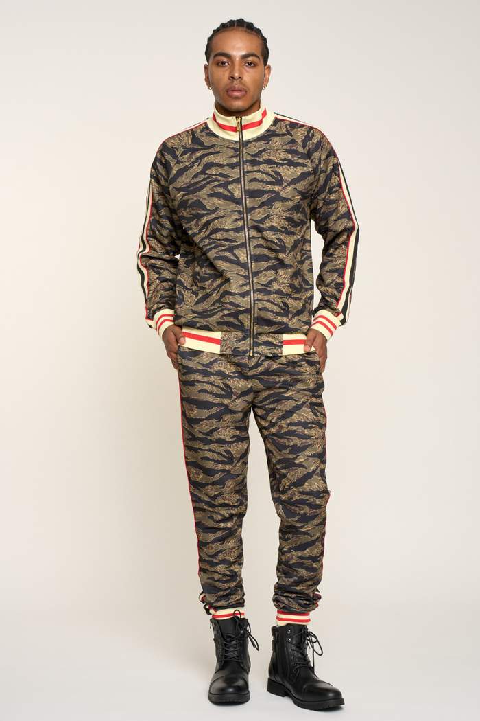 Tiger Camo Track Suit Set Victorious