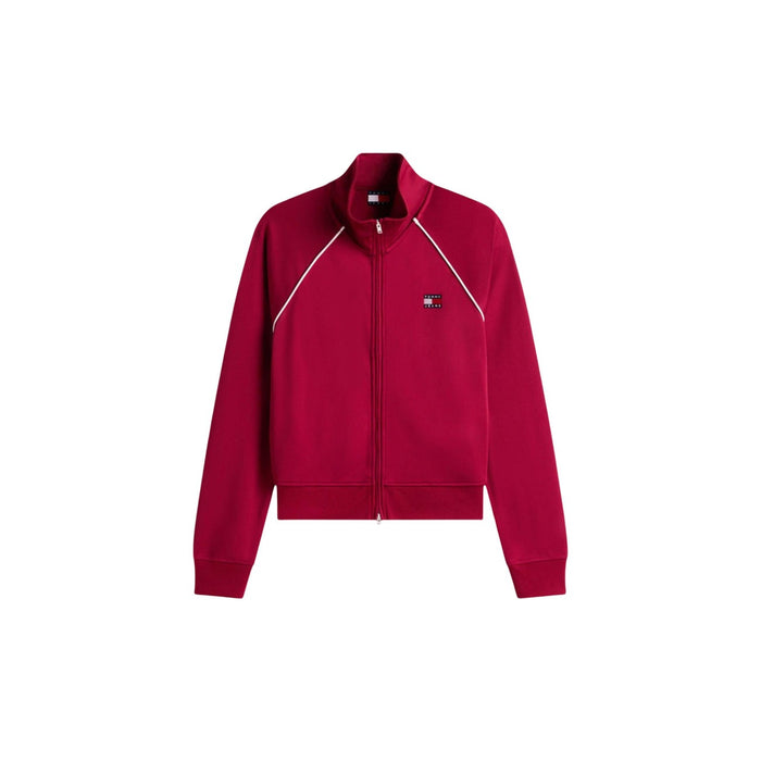 Image 5 : Vue arrière sweat zippé Tommy Hilfiger Jeans femme noir coupe ajustée — Delvale