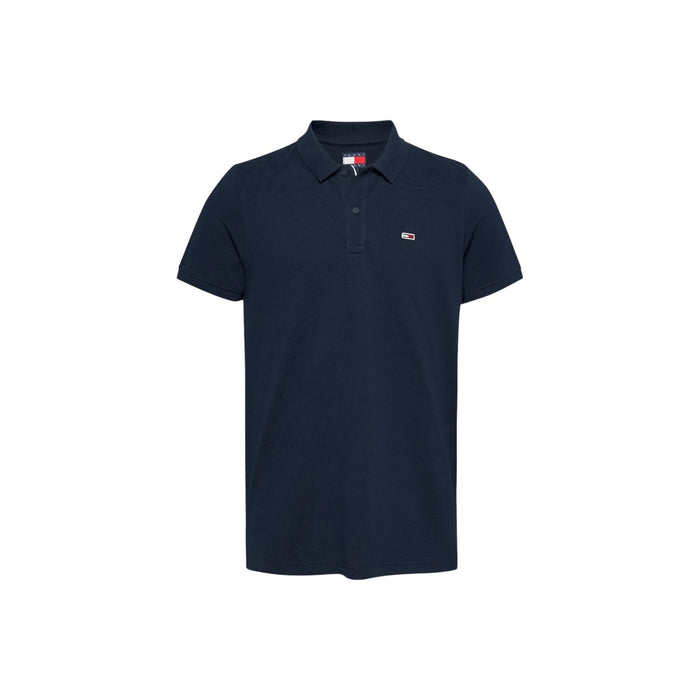 Image 5 : T-shirt Tommy Hilfiger Jeans beige porté style décontracté — Delvale