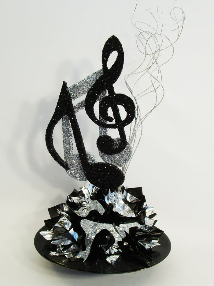 Musical notes table centerpiece - Designs by Ginny