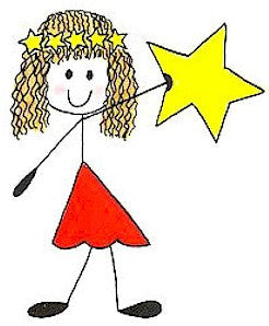 Twinkle Rubber Stamp 4001N