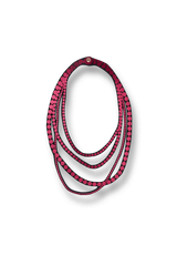 Uli Amsterdam Pearl Madame Necklace Strawberry