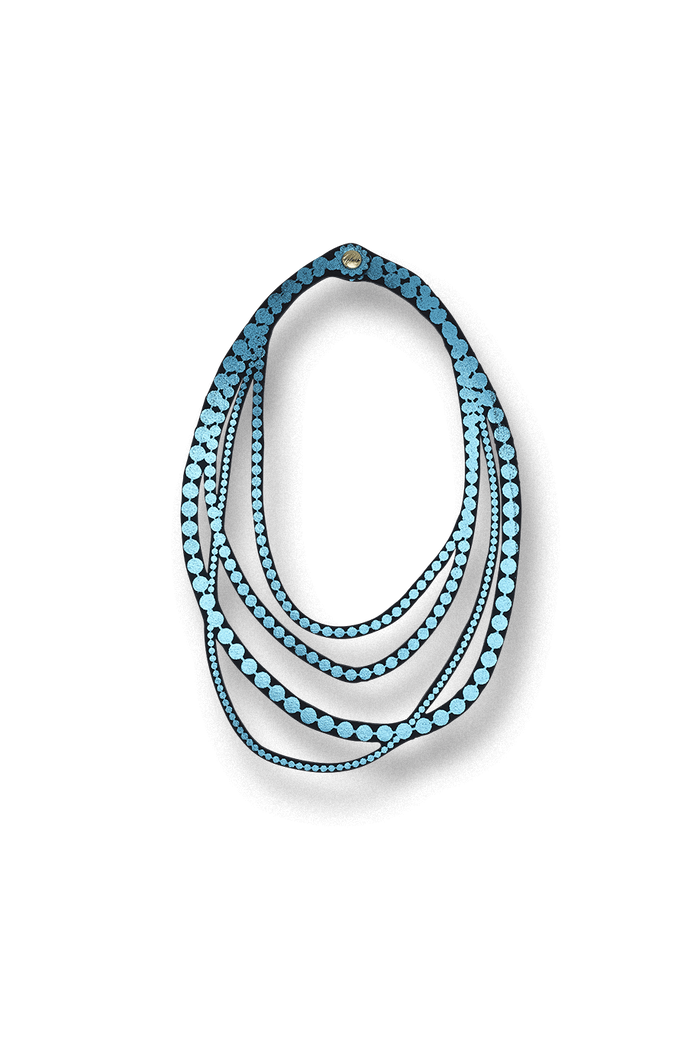 Uli Amsterdam Pearl Madame Necklace Turquoise
