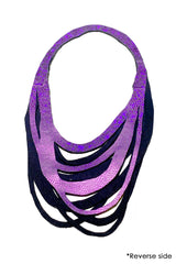 Uli Amsterdam Pearl Petite Necklace Blue Mix