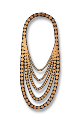 Uli Amsterdam Pearl Short Necklace Pumpkin