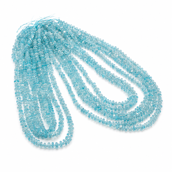 Uncut Raw Apatite Crystal Chip Beads for Necklace (Strength and Weight Control)