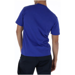 Image 2 : Vue de face du t-shirt Vans homme bleu avec motif imprimé — delvale
