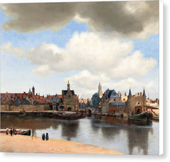 View of Delft - Canvas Print