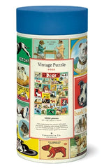 Vintage Style Puzzle-Dog
