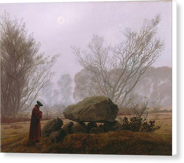 Walk at Dusk - Canvas Print