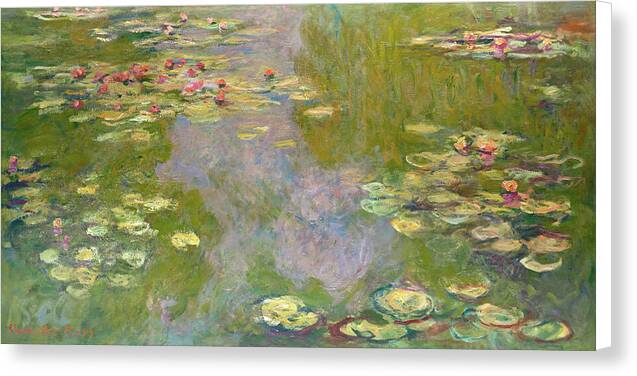 Water Lilies, 1919 - Canvas Print