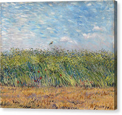 Wheat Field with a Lark - Canvas Print