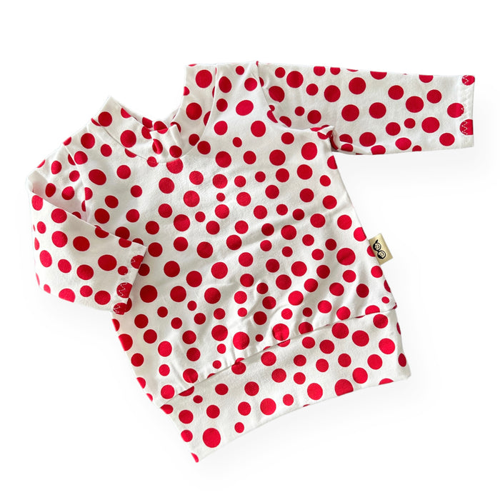 Red White Polka Dots Lounge Set