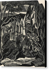 Winter, Hampden - Canvas Print