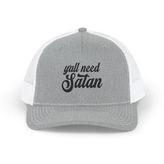 Y'all Need Satan Snapback Trucker Cap