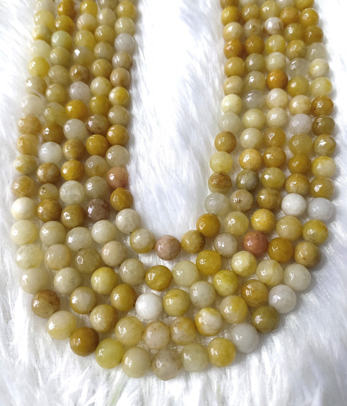 Yellow Aventurine Faceted Beads, Crystal Beads for Jewelry.