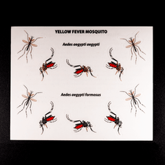 Yellow Fever Mosquito Sticker Sheet by The Roving House